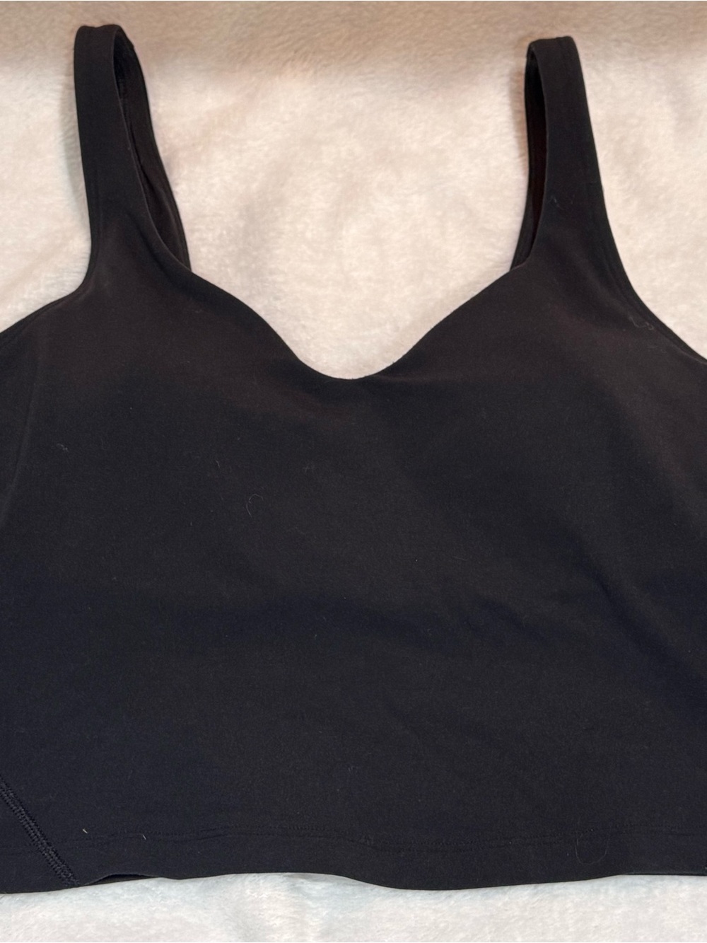 lululemon athletica Black Sports Bra with Supportive Straps